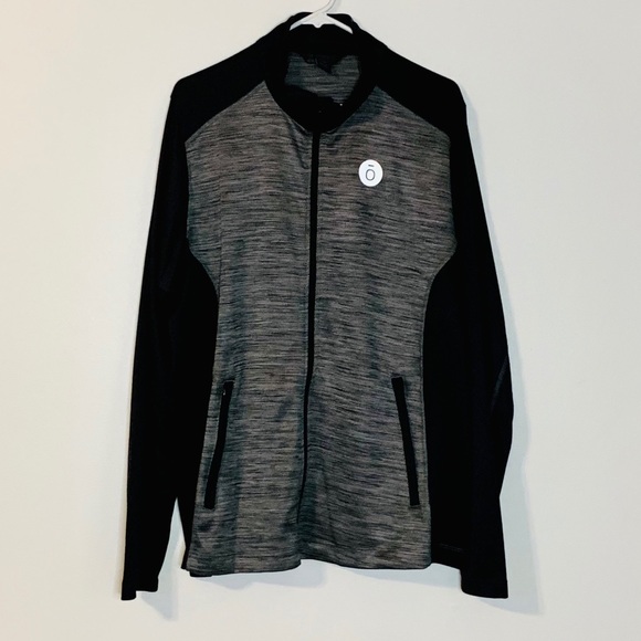 North End Other - North End Black & Gray Lightweight Zip Jacket XL